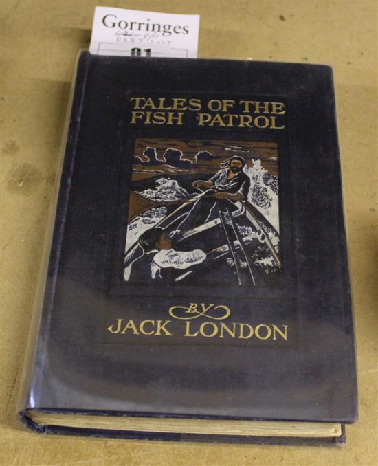 London, Jack - Tales of the Fish Patrol, original pictorial cloth, London 1906